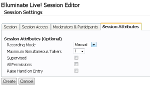 Add session attributes